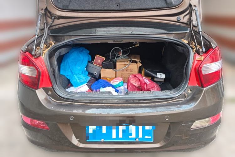 Used Cowin C3 2015 1.5L Manual Blue Diamond Model Trunk