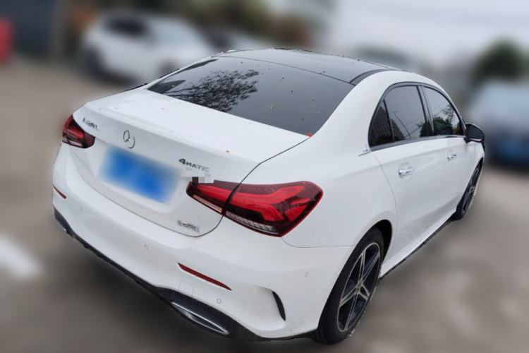 Used Mercedes-Benz A-Class 2020 Restyled A 220 L 4MATIC Sports Sedan Rear Right 45 Deg