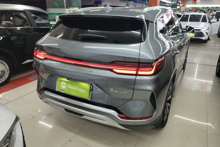 Used BYD Song PLUS New Energy 2024 HONOR Edition DM-i 150km Flagship PLUS Rear Right 45 Deg