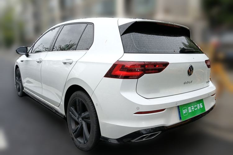 Used Volkswagen Golf 2024 280TSI DSG R-Line 50th Anniversary Edition Rear Left 45 Deg