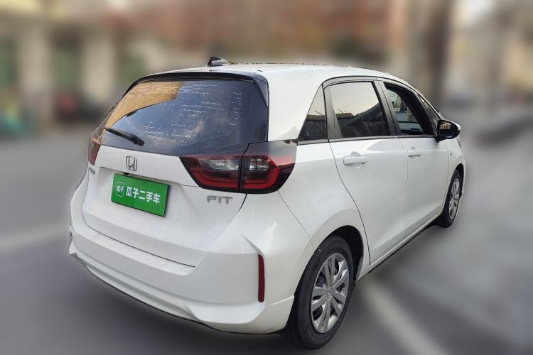 Used Honda Fit 2021 1.5L CVT Trend Edition Rear Right 45 Deg