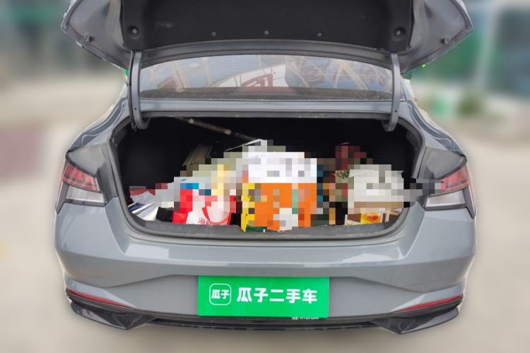 Used Hyundai Elantra 2022 1.5L CVT LUX Prestige Edition Trunk