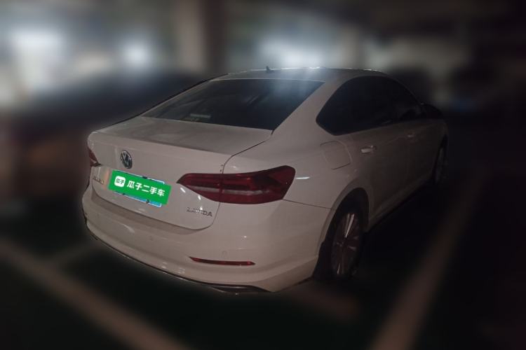 Used Volkswagen Lavida 2019 1.5L Automatic Comfort Edition China VI Standard Rear Right 45 Deg