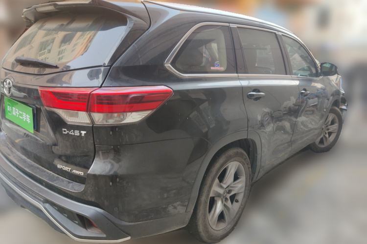 Used Toyota Highlander 2018 2.0T Four-Wheel Drive Luxury Version 7 Seats China VI Standard Rear Right 45 Deg