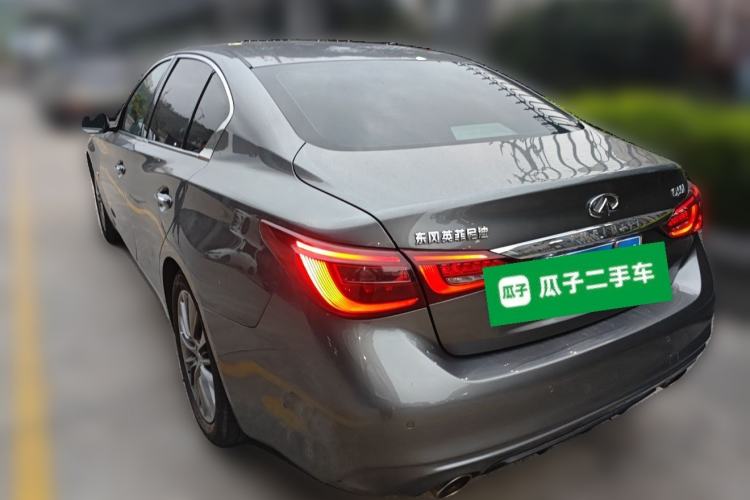 Used Infiniti Q50L 2018 2.0T Enjoyment Edition China V standard Rear Left 45 Deg