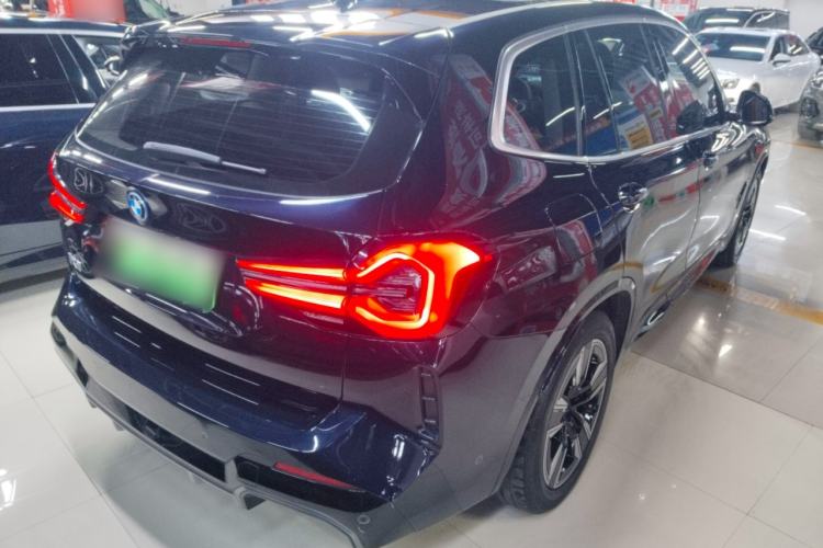 Used BMW iX3 2022 Leading Model Rear Right 45 Deg