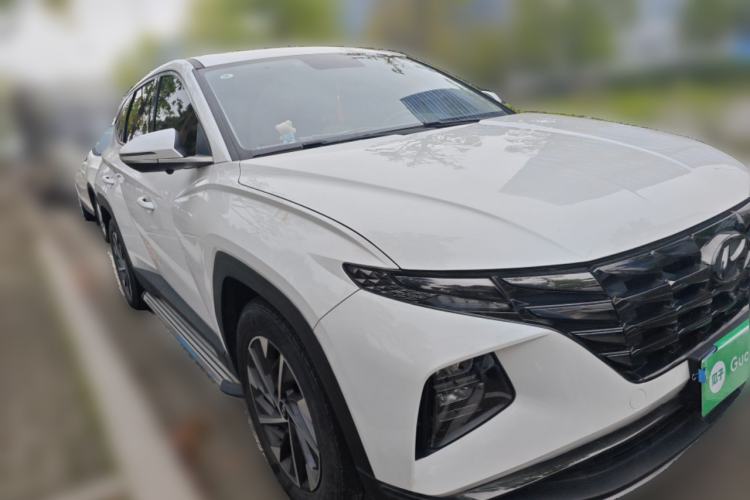 Used Hyundai Tucson 2021 Tucson L 1.5T DCT GLX Elite Edition Front Right 45 Deg