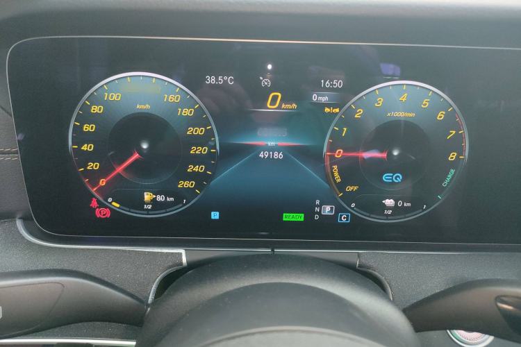 Used Mercedes-Benz E-Class New Energy 2023 E 350 e L Plug-in Hybrid Sports Sedan
