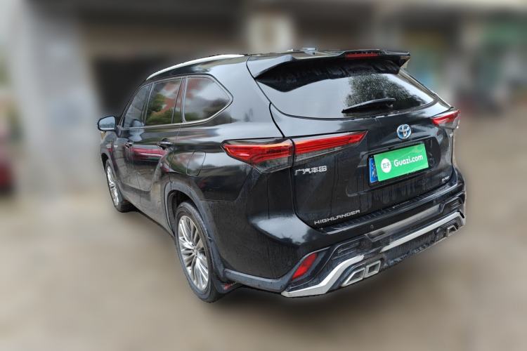 Used Toyota Highlander 2022 Dual-Engine 2.5L Four-Wheel Drive Prestige Version 7 Seats Rear Left 45 Deg