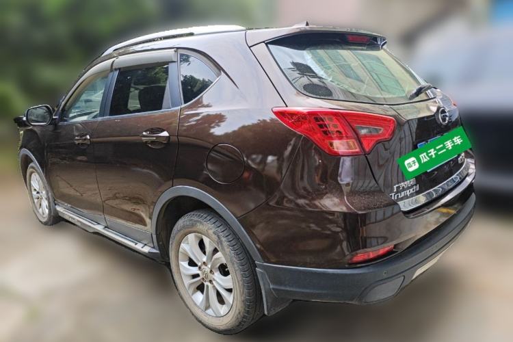 Used GAC Trumpchi GS5 Super 2015 2.0L Automatic Two-Wheel Drive Elite Edition Rear Left 45 Deg