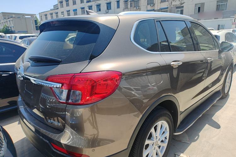 Used Buick Envision 2017 20T Two-Wheel Drive Luxury Model Rear Right 45 Deg