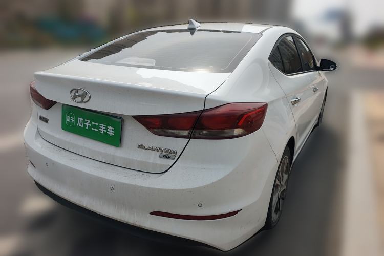 Used Hyundai Elantra (6th Generation / Lingdong) 2016 1.6L Automatic ZhiXuan – Elite Version Rear Right 45 Deg