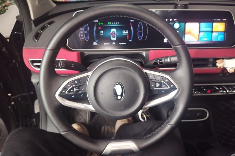 Used ORA Good Cat GT 2024 Mulan Edition 401km Luxury Version Steering Wheel