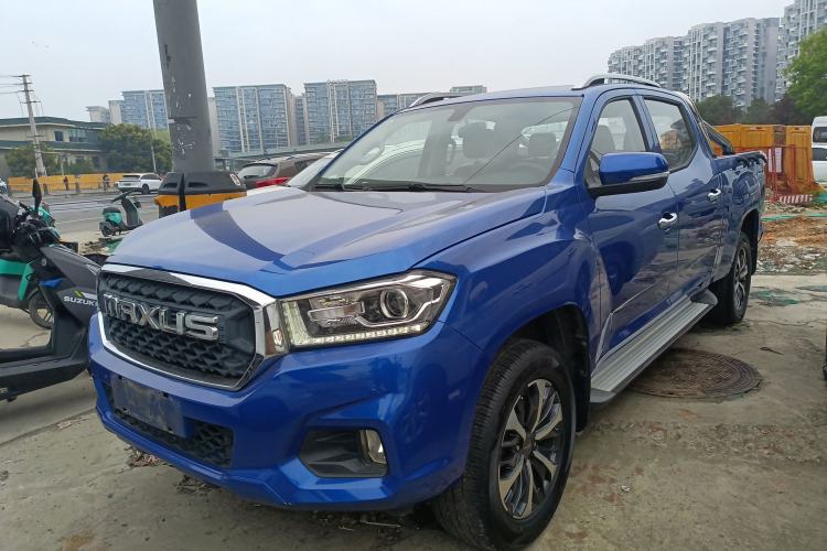 Used SAIC MAXUS T70 2021 2.0T Diesel Automatic Two-Wheel Drive Elite Version with Long Bed and High Ground Clearance