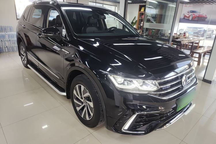 Used Volkswagen Tiguan L New Energy 2023 430 PHEV Plug-in Hybrid Flagship Edition Front Right 45 Deg