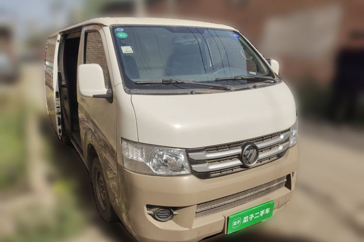 Used Foton Scenic G7 2017 2.0L Short-Wheelbase Commercial Van Flat Roof 2 Seats 4Q20M Front Right 45 Deg