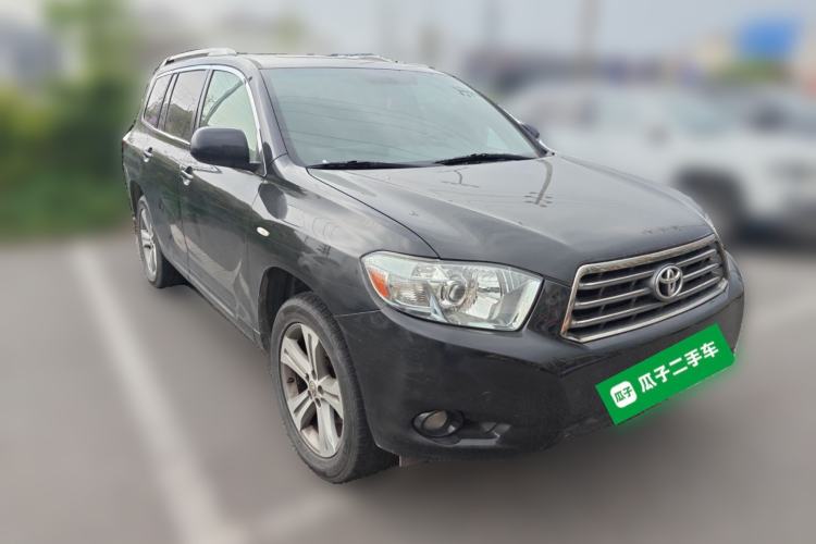 Used Toyota Highlander 2009 3.5L 4x4 7-Seater Luxury Edition Front Right 45 Deg