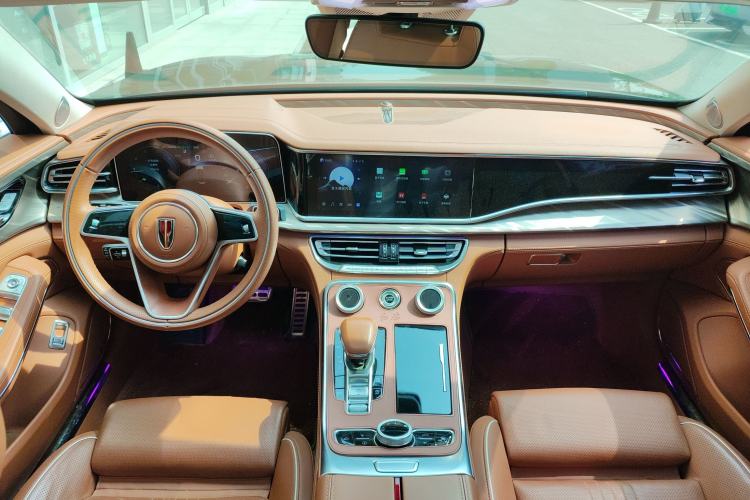 Used Hongqi H9 2020 2.0T Smart Connect Flagship Edition Center Console