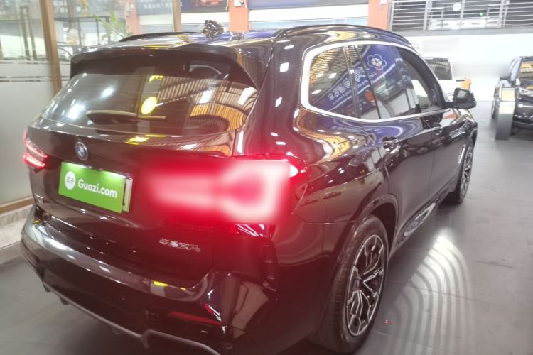 Used BMW iX3 2022 Updated Leading Version Rear Right 45 Deg