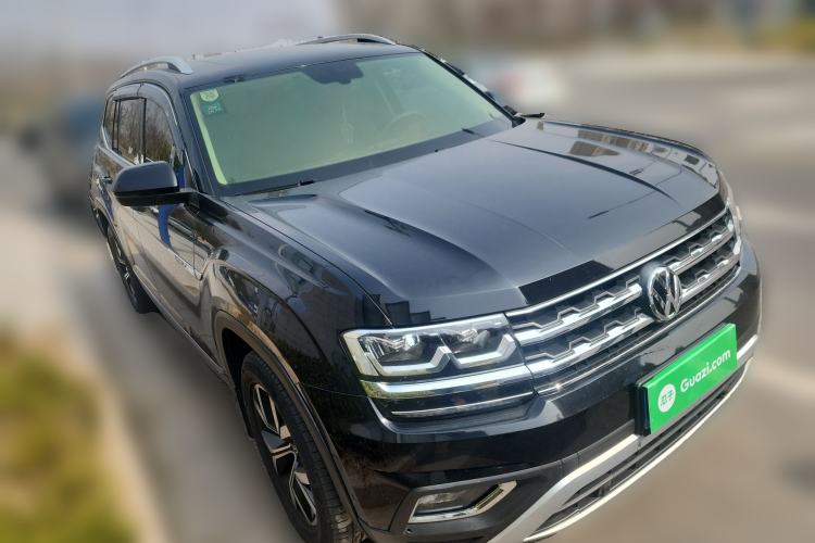 Used Volkswagen Teramont 2017 380TSI Four-Wheel Drive Luxury Edition Front Right 45 Deg