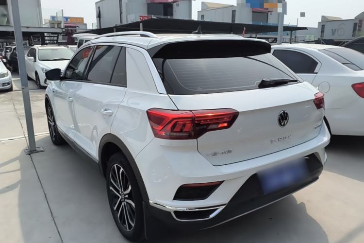 Used Volkswagen T-ROC 2022 280TSI DSG Two-Wheel Drive Comfort PLUS Rear Left 45 Deg