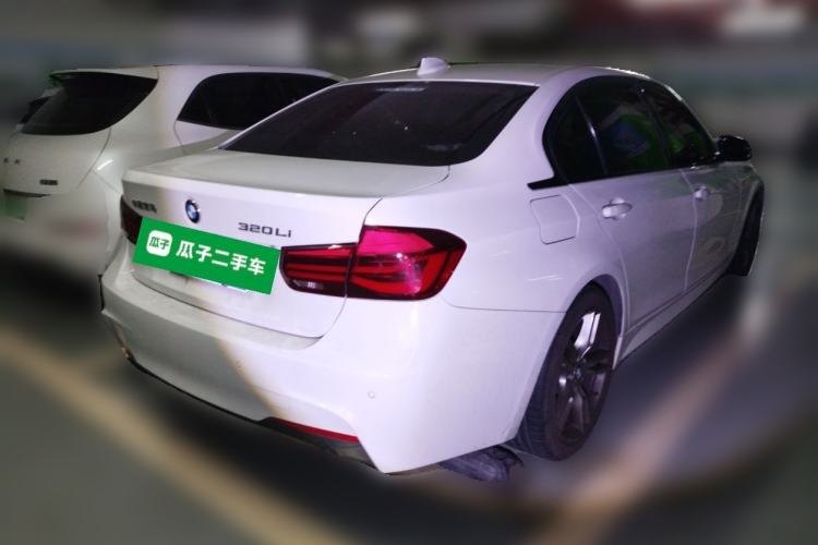 Used BMW 3 Series 2019 320Li M Sport Night Edition Rear Right 45 Deg