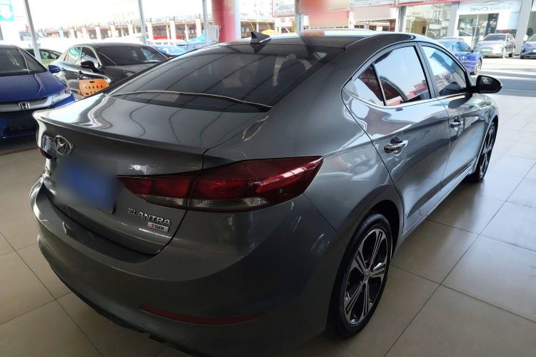 Used Hyundai Elantra (6th Generation / Lingdong) 2018 1.4T Dual-Clutch Xuan Dong · Dynamic Edition Rear Right 45 Deg