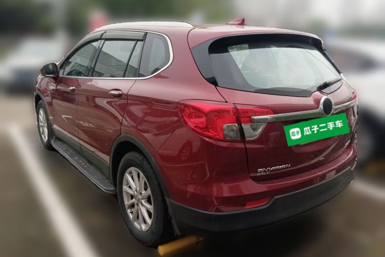 Used Buick Envision 2017 20T Two-Wheel Drive Luxury Model Rear Left 45 Deg