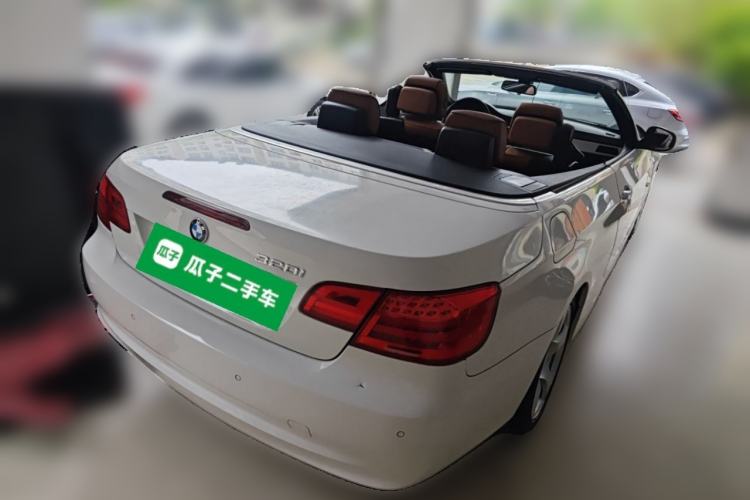 Used BMW 3 Series 2011 320i Convertible Coupe Rear Right 45 Deg