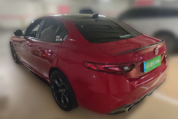 Used Alfa Romeo Giulia 2020 2.0T 280HP Midnight Phantom Limited Edition Rear Left 45 Deg