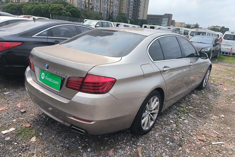 Used BMW 5 Series 2014 528Li Leading Model Rear Right 45 Deg