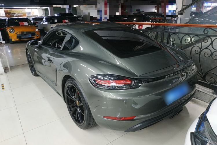 Used Porsche 718 2020 Cayman 2.0T Rear Left 45 Deg