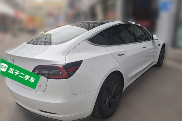 Used Tesla Model 3 2020 Standard Range Rear-Wheel Drive Upgraded Version Rear Right 45 Deg