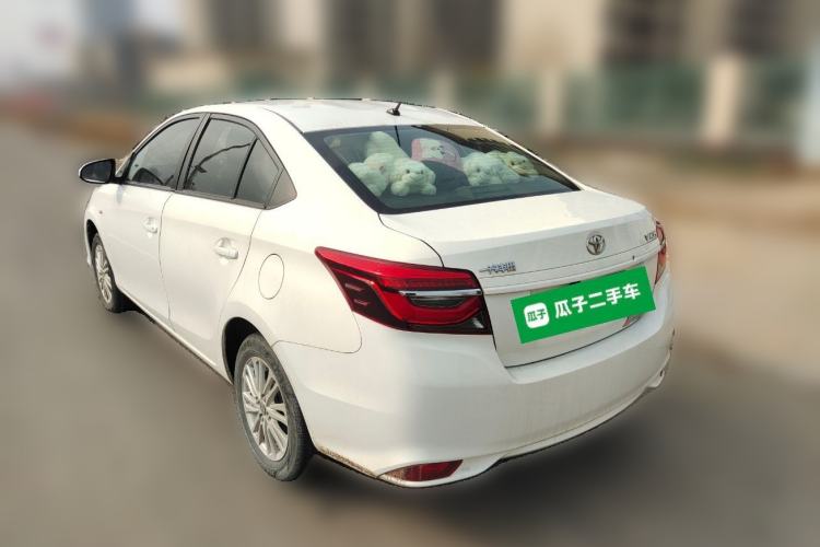 Used Toyota Vios 2022 1.5L CVT Active Drive CARE Edition Rear Left 45 Deg