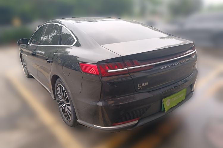 Used BYD Han 2020 EV Long-Range Luxury Model Rear Left 45 Deg