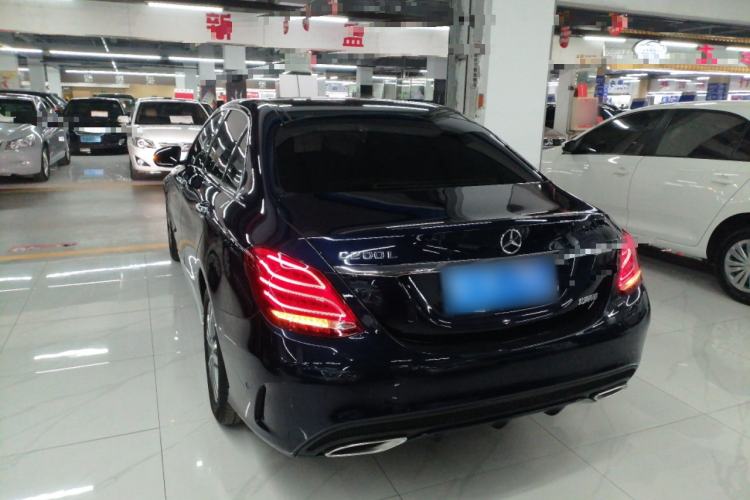 Used Mercedes-Benz C-Class 2018 C 200 L Sport Edition Rear Left 45 Deg