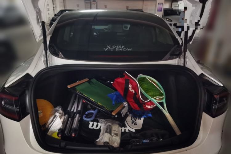 Used Tesla Model 3 2020 Long-Range Rear-Wheel-Drive Version Trunk