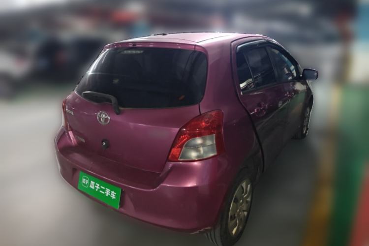 Used Toyota Yaris 2011 1.6E Automatic Charm Edition Rear Right 45 Deg