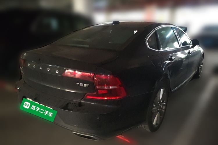 Used Volvo S90 New Energy 2019 T8 E-Drive Hybrid Intelligent Luxury Version China V Standard Rear Right 45 Deg