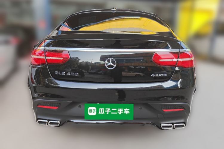 Used Mercedes-Benz GLE Coupe 2015 GLE 450 AMG 4MATIC Coupe SUV Rear