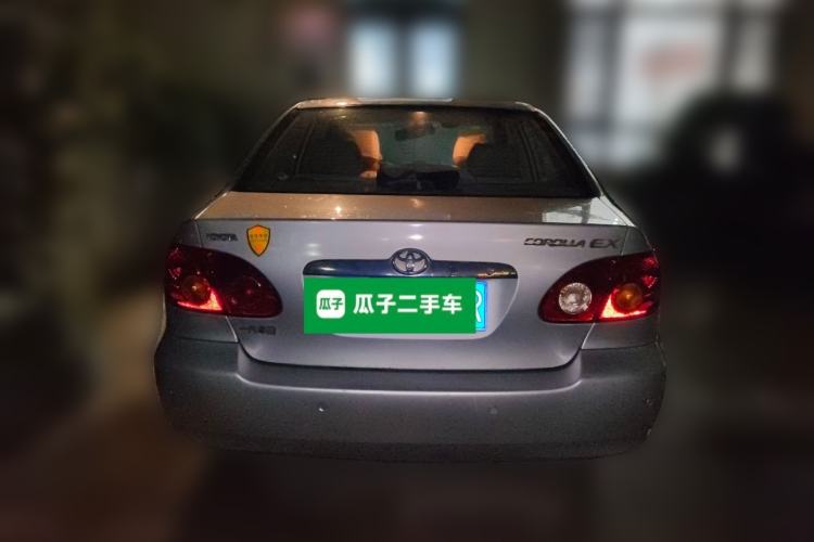 Used Toyota Corolla EX 2009 1.6L Automatic G Special Edition Rear