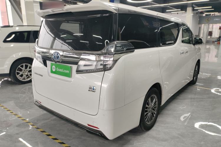 Used Toyota Vellfire 2019 Dual-Engine 2.5L HV Luxury Edition Rear Right 45 Deg