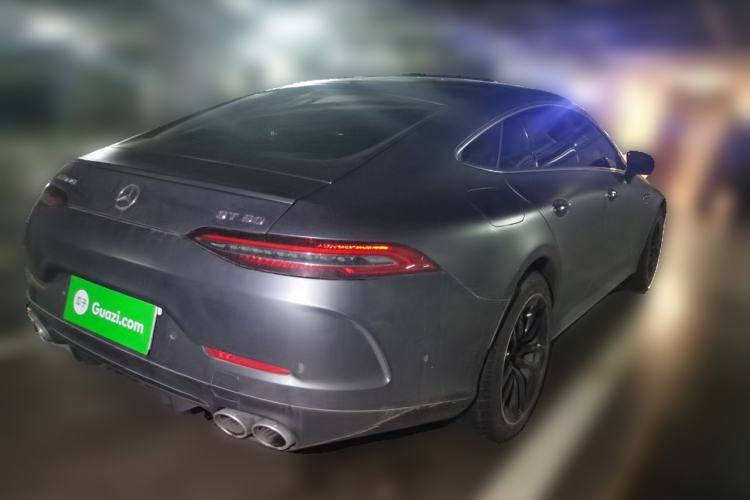 Used Mercedes-Benz AMG GT 2022 AMG GT 50 Four-Door Coupe Rear Right 45 Deg