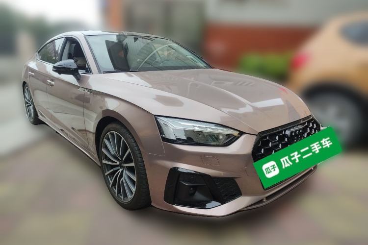 Used Audi A5 2024 Sportback 40 TFSI quattro Luxury Dynamic Model Front Right 45 Deg