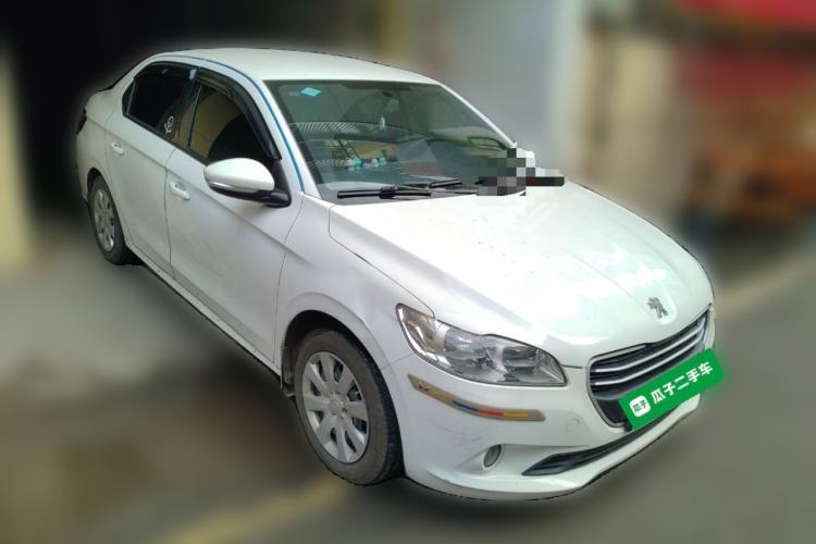 Used Peugeot 301 2014 1.6L Manual Comfort Edition CNG Front Right 45 Deg