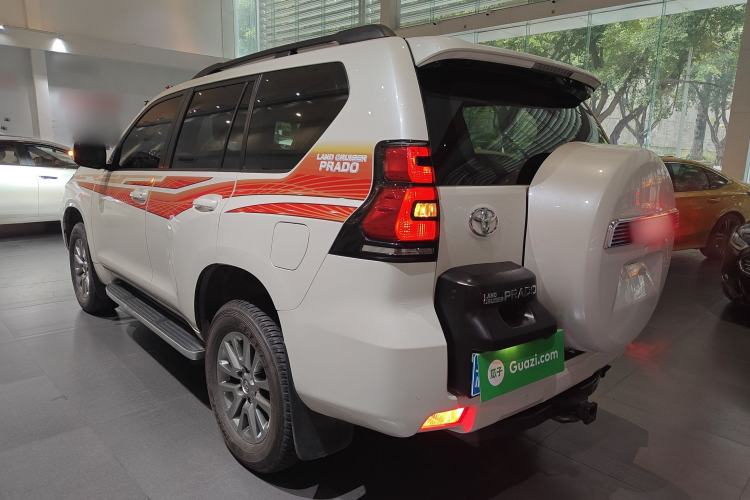 Used Toyota Prado 2018 3.5L Automatic TX-L with Rear-Mounted Spare Tire

