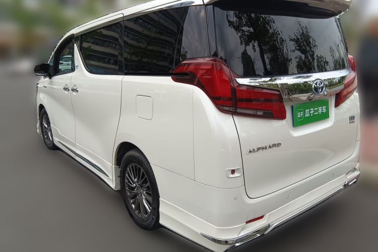 Used Toyota Alphard 2019 Dual-Engine 2.5L Luxury Edition Rear Left 45 Deg