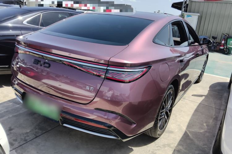 Used BYD Seal 2023 DM-i 1.5T 121km Prestige Model Rear Right 45 Deg