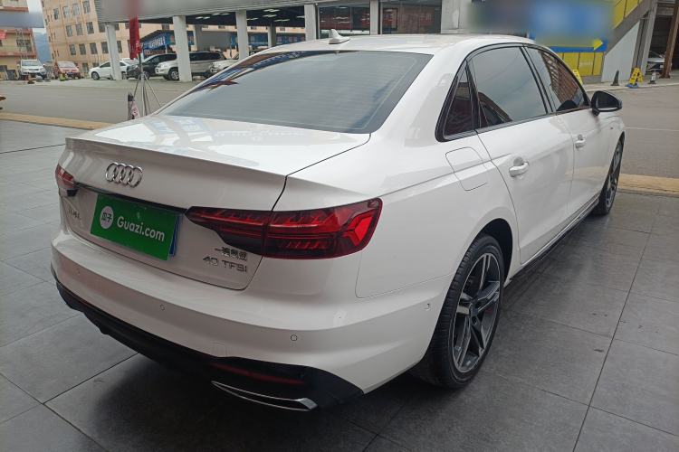 Used Audi A4L 2022 40 TFSI Luxury Dynamic Model Rear Right 45 Deg