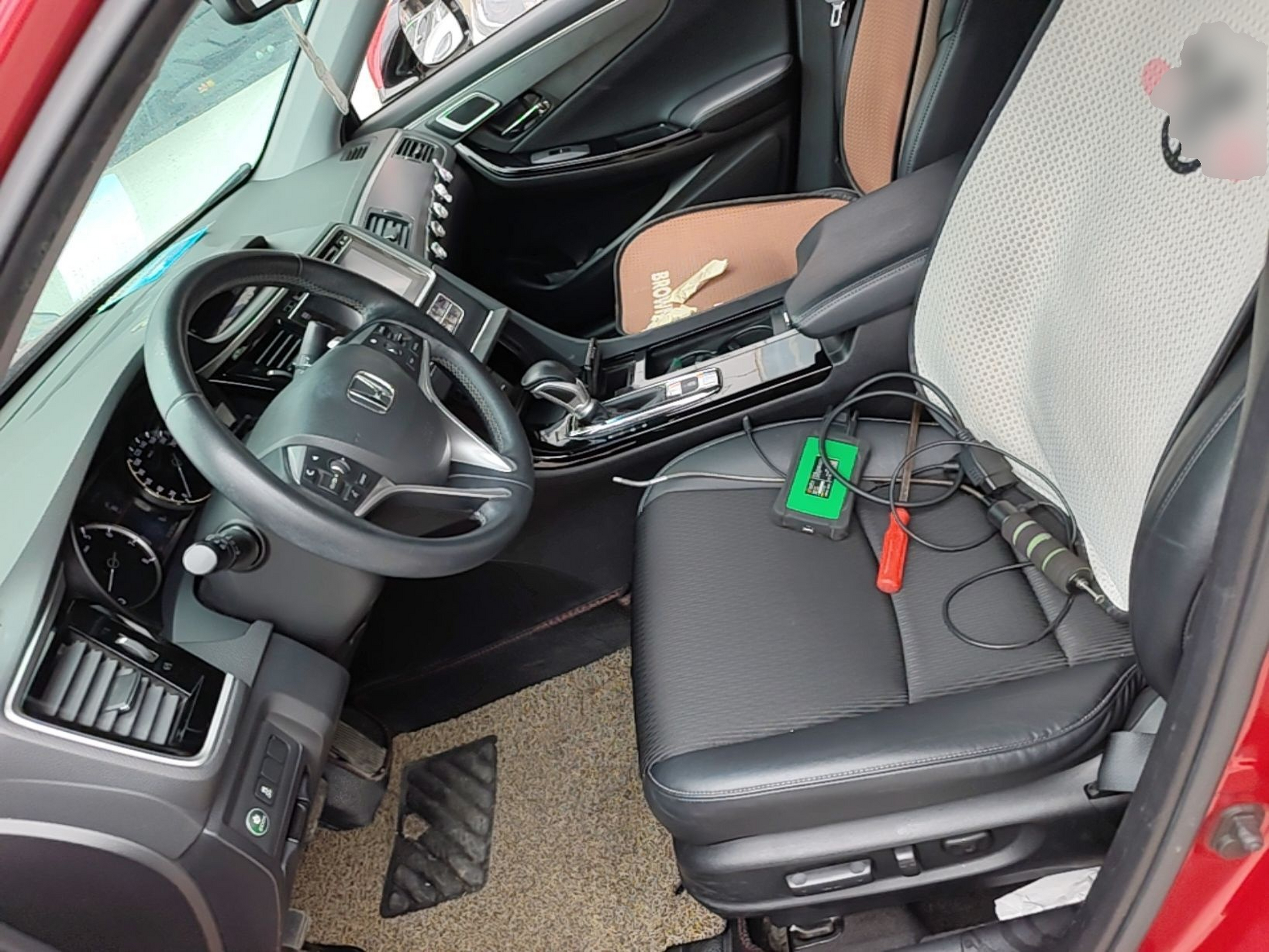 Interior delantero